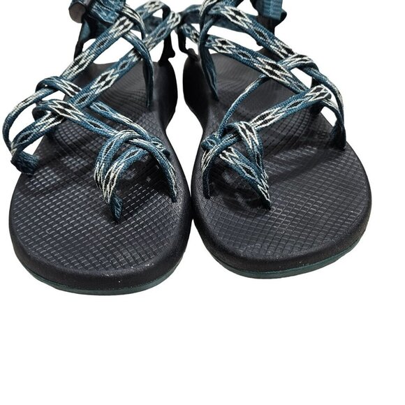 Chaco Womens Z/2 Classic Sandal With Adjustable Straps Vibram‎ Sole Teal size 11 - Picture 3 of 10